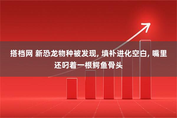搭档网 新恐龙物种被发现, 填补进化空白, 嘴里还叼着一根鳄鱼骨头